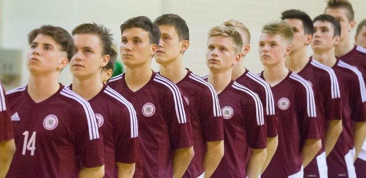 U19 telpu futbola izlase, www.sportazinas.com